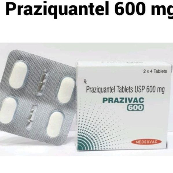 Prazivac-600 (Празиквантел) 8таблеток