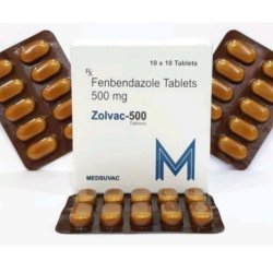 Zolvac-500 (Фенбендазол 500мг) 100 таблеток