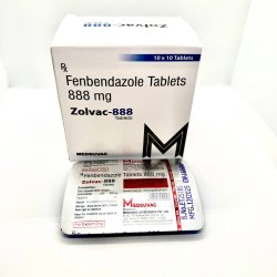 Zolvac-888 (Фенбендазол 888мг) 100 таблеток
